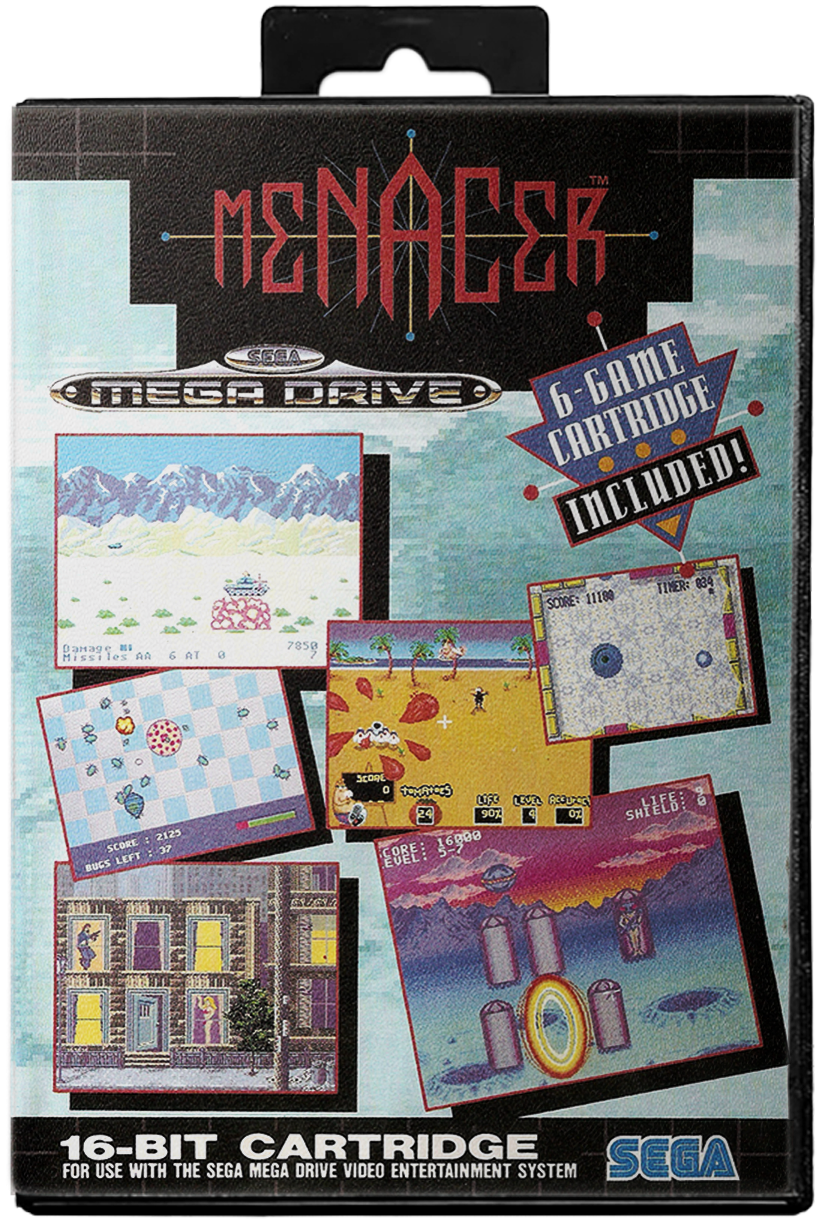 Menacer 6-Game Cartridge